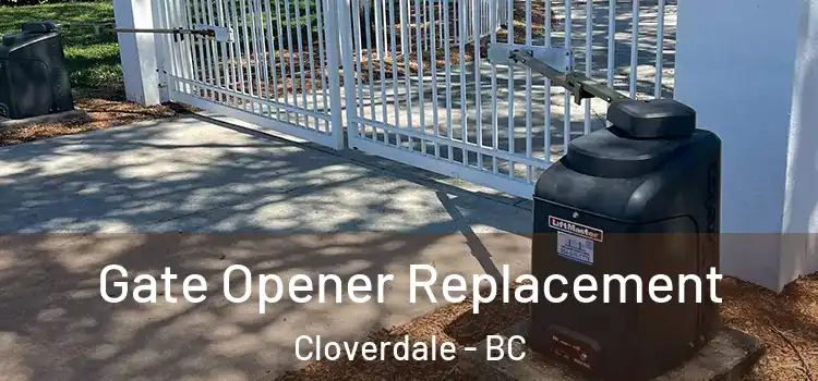 Gate Opener Replacement Cloverdale - BC