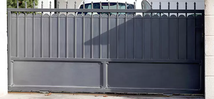 Metal Driveway Gate Installation Cloverdale